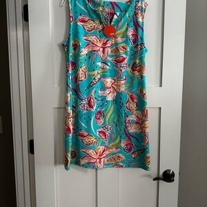 Floral Sleeveless Dress in Vibrant Colors